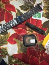 Avis clients – Boîtier et bracelet métal pour Apple Watch 40 à 46 mm