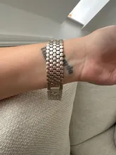 Avis clients – Bracelet acier luxe pour Apple Watch 38 à 49 mm femmes