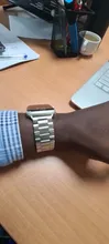 Avis clients – Bracelet acier pour Apple Watch 38 à 49 mm série 11