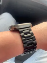 Avis clients – Bracelet acier pour Apple Watch 38 à 49 mm série 11