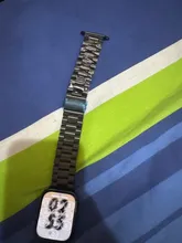 Avis clients – Bracelet acier pour Apple Watch 38 à 49 mm série 11
