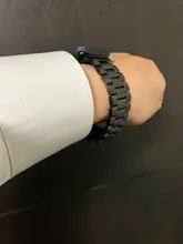 Avis clients – Bracelet acier pour Apple Watch 38 à 49 mm série 11