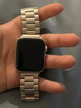 Avis clients – Bracelet acier pour Apple Watch 38 à 49 mm série 12