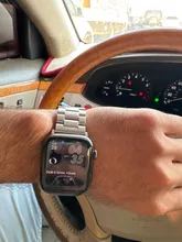 Avis clients – Bracelet acier pour Apple Watch 38 à 49 mm série 12