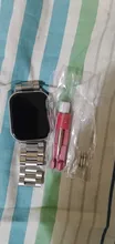 Avis clients – Bracelet acier pour Apple Watch Ultra 2 38 à 46 mm