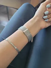 Avis clients – Bracelet acier pour Mi Band 11 10 9 8 Milanese
