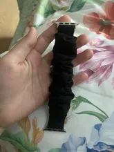 Avis clients – Bracelet chouchou nylon pour Apple Watch 38 à 49 mm