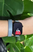 Avis clients – Bracelet cuir double tour 41 à 49 mm Apple Watch