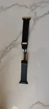 Avis clients – Bracelet cuir et silicone pour Apple Watch 38 à 49 mm