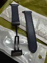 Avis clients – Bracelet cuir et silicone pour Apple Watch 38 à 49 mm
