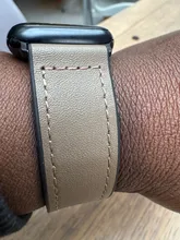 Avis clients – Bracelet cuir et silicone pour Apple Watch 38 à 49 mm