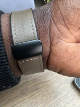 Avis clients – Bracelet cuir et silicone pour Apple Watch 38 à 49 mm