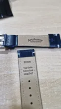 Avis clients – Bracelet cuir grainé 20 à 22 mm dégagement rapide