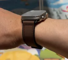 Avis clients – Bracelet cuir magnétique pour Apple Watch 38 à 49 mm