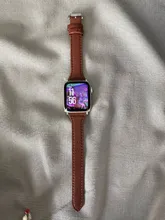 Avis clients – Bracelet cuir mince pour Apple Watch 38 à 49 mm