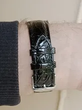Avis clients – Bracelet cuir motif crocodile 12 à 22 mm décontracté
