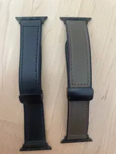 Avis clients – Bracelet cuir silicone magnétique pour Apple Watch 38 à 49 mm