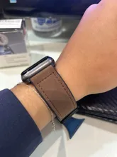 Avis clients – Bracelet cuir silicone magnétique pour Apple Watch 38 à 49 mm