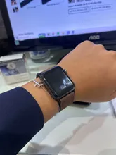 Avis clients – Bracelet cuir silicone magnétique pour Apple Watch 38 à 49 mm