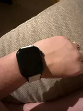 Avis clients – Bracelet cuir silicone magnétique pour Apple Watch 38 à 49 mm
