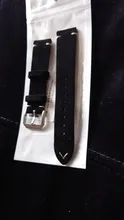 Avis clients – Bracelet cuir suédé vintage 14 à 22 mm à dégagement rapide