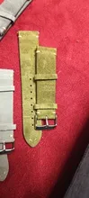 Avis clients – Bracelet cuir suédé vintage 14 à 22 mm à dégagement rapide