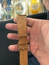 Avis clients – Bracelet cuir suédé vintage 14 à 22 mm à dégagement rapide