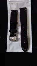 Avis clients – Bracelet cuir suédé vintage 14 à 22 mm à dégagement rapide