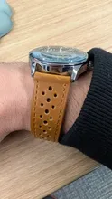 Avis clients – Bracelet cuir vintage 18 à 24 mm avec boucle papillon