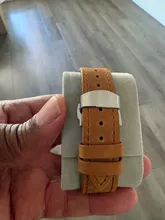 Avis clients – Bracelet cuir vintage 18 à 24 mm avec boucle papillon