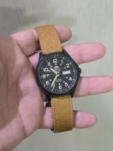 Avis clients – Bracelet daim et cuir 18 à 22 mm style vintage