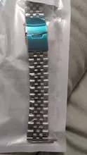 Avis clients – Bracelet inox 18 à 24 mm jubilé extrémité incurvée