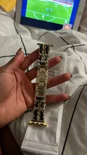 Avis clients – Bracelet métal doré pour Apple Watch 38 à 49 mm