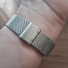 Avis clients – Bracelet milanais acier inoxydable 18 à 24 mm boucle