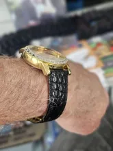 Avis clients – Bracelet montre cuir alligator 18 à 24 mm pour homme