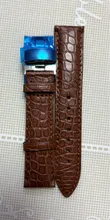 Avis clients – Bracelet montre cuir alligator 18 à 24 mm pour homme