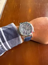 Avis clients – Bracelet montre cuir bleu réglable 14 à 23 mm