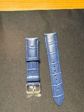 Avis clients – Bracelet montre cuir bleu réglable 14 à 23 mm