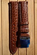 Avis clients – Bracelet montre cuir crocodile 12 à 18 mm