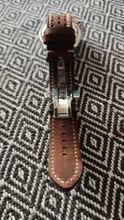 Avis clients – Bracelet montre cuir perforé 18 à 24 mm boucle papillon