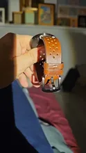 Avis clients – Bracelet montre cuir respirant 18 à 24 mm