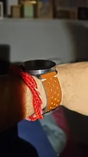 Avis clients – Bracelet montre cuir respirant 18 à 24 mm