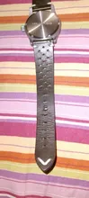 Avis clients – Bracelet montre cuir respirant 18 à 24 mm