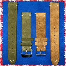Avis clients – Bracelet montre cuir suédé 14 à 22 mm