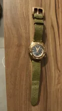 Avis clients – Bracelet montre cuir suédé 14 à 22 mm vintage