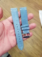 Avis clients – Bracelet montre cuir suédé 14 à 22 mm vintage