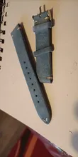 Avis clients – Bracelet montre cuir suédé 14 à 22 mm vintage
