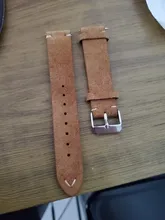 Avis clients – Bracelet montre cuir suédé 14 à 22 mm vintage