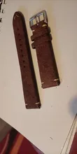 Avis clients – Bracelet montre cuir suédé 14 à 22 mm vintage
