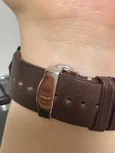 Avis clients – Bracelet montre cuir vache boucle papillon